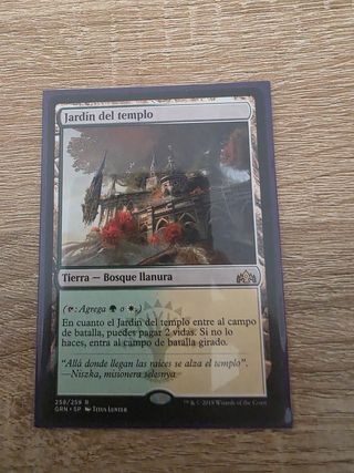 Carta MTG Jardín del Templo GRN SP