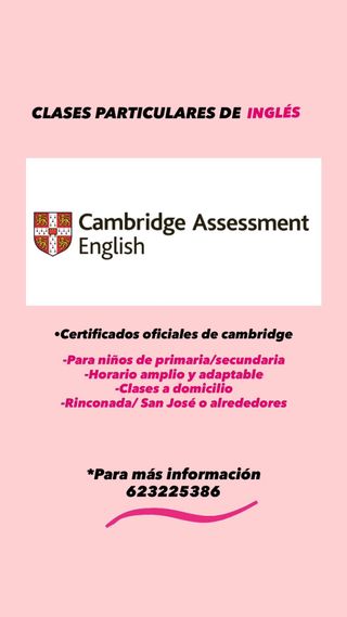 Clases particulares Inglés