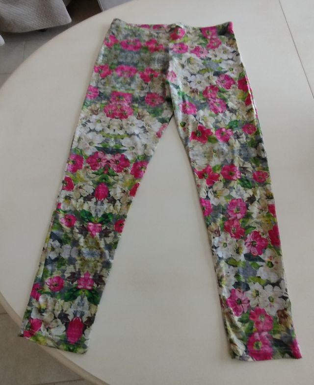 Leggings Amy Gee taglia M/L fantasia floreale