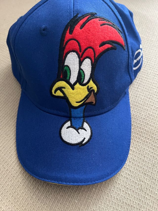 Gorra PortAventura Woody Woodpecker Azul