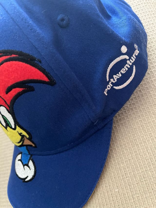 Gorra PortAventura Woody Woodpecker Azul