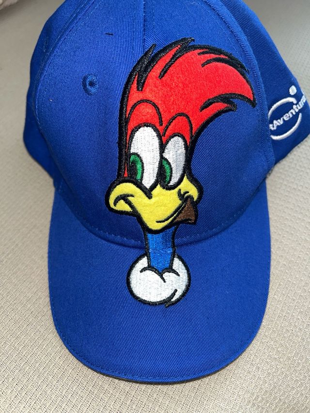 Gorra PortAventura Woody Woodpecker Azul