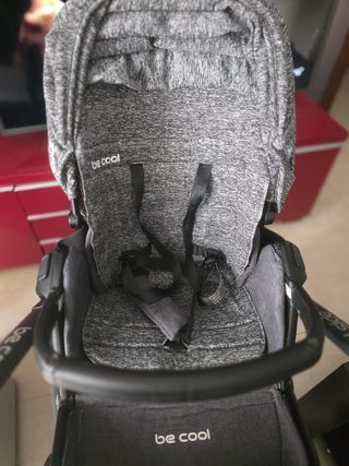 Carrito Bee cool Jane con silla y capazo