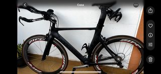 Bicicleta Triatlón Cannondale Slice Negra