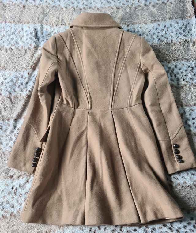 Abrigo paño Holy Preppy beige