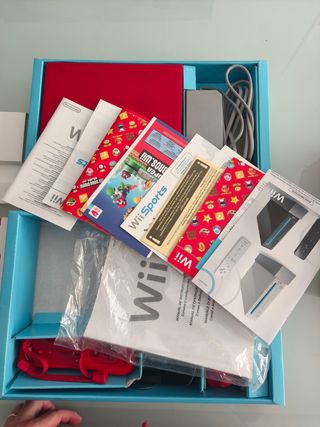 Nintendo Wii Edición 25 Aniversario Roja
