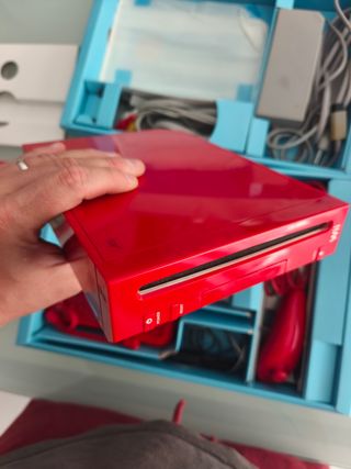 Nintendo Wii Edición 25 Aniversario Roja