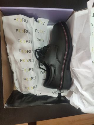 NEGOCIABLE  Zapatos FORLI niño talla 35 negros