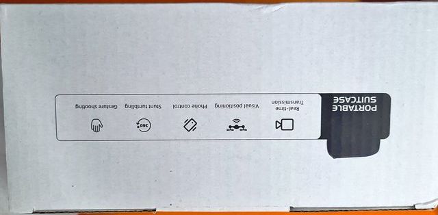 Drone Câmera Dupla 4k Zoom X50 Altura 50m Distânci