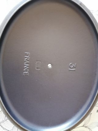 Cocotte Ovalada Le Creuset Negra 31cm 6,3 litros.