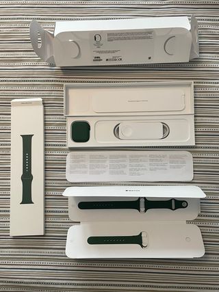 Apple Watch Series 7 45mm GPS Banda Verde