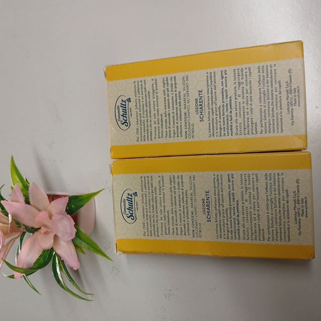 2 Lozione Camomilla Schultz Schiarente