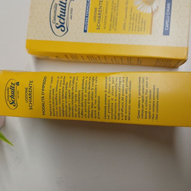 2 Lozione Camomilla Schultz Schiarente
