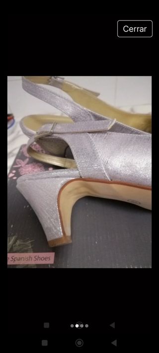 Zapatos de fiesta/madrina Gomez Talla 40