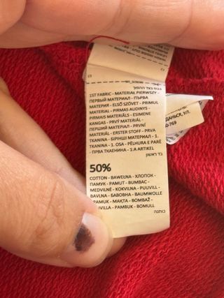 Felpa Spiderman con cappuccio rossa