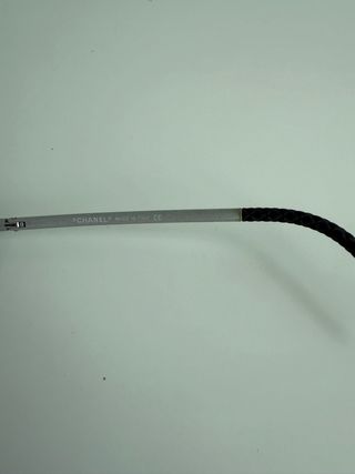 Gafas de sol Chanel vintage azules y plateadas