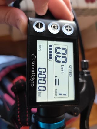 Patinete Scooter 500W,45Km,doble suspensión y LED.