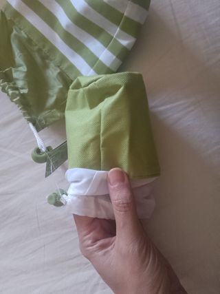 2 secchielli porta oggetti/makeup viaggio