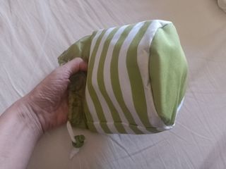 2 secchielli porta oggetti/makeup viaggio