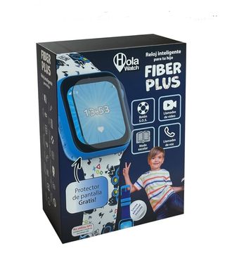 Reloj Inteligente Hola Watch Fiber Plus Azul