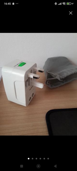 Adaptador Universal para Viaje Internacional.