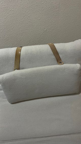 Butaca moderna blanca y negra