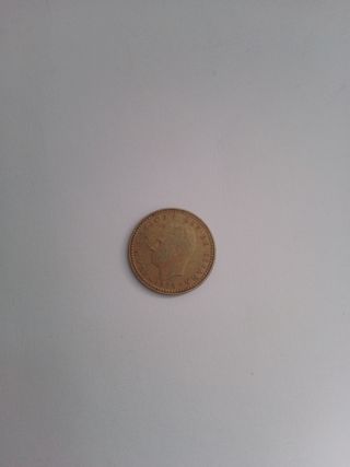 Moneda 1 Peseta Juan Carlos I Rey de España 1975