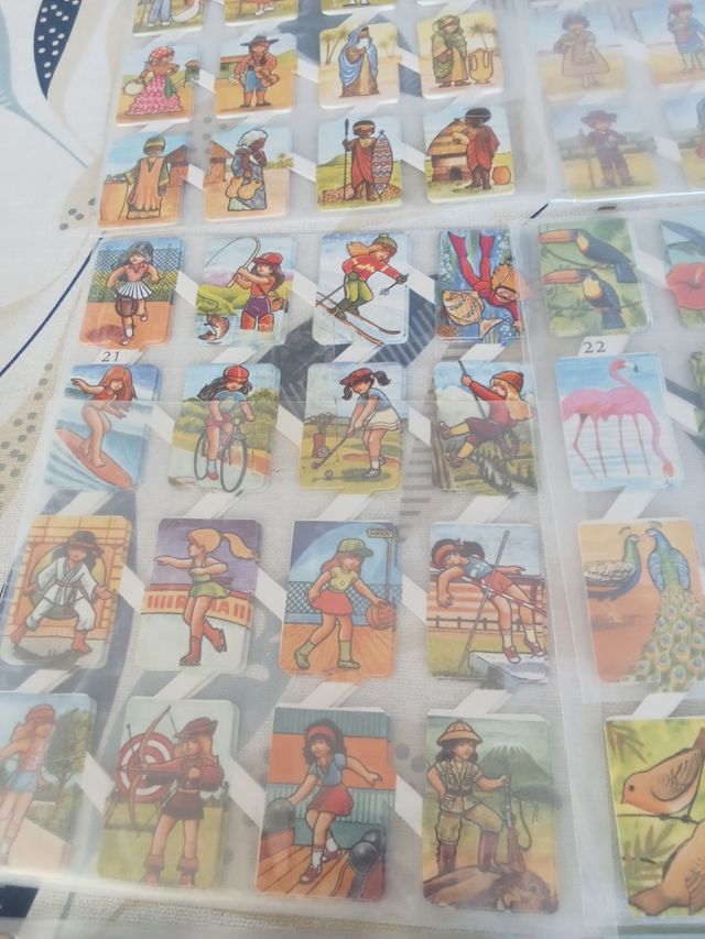 Cromos troquelados leer descrip