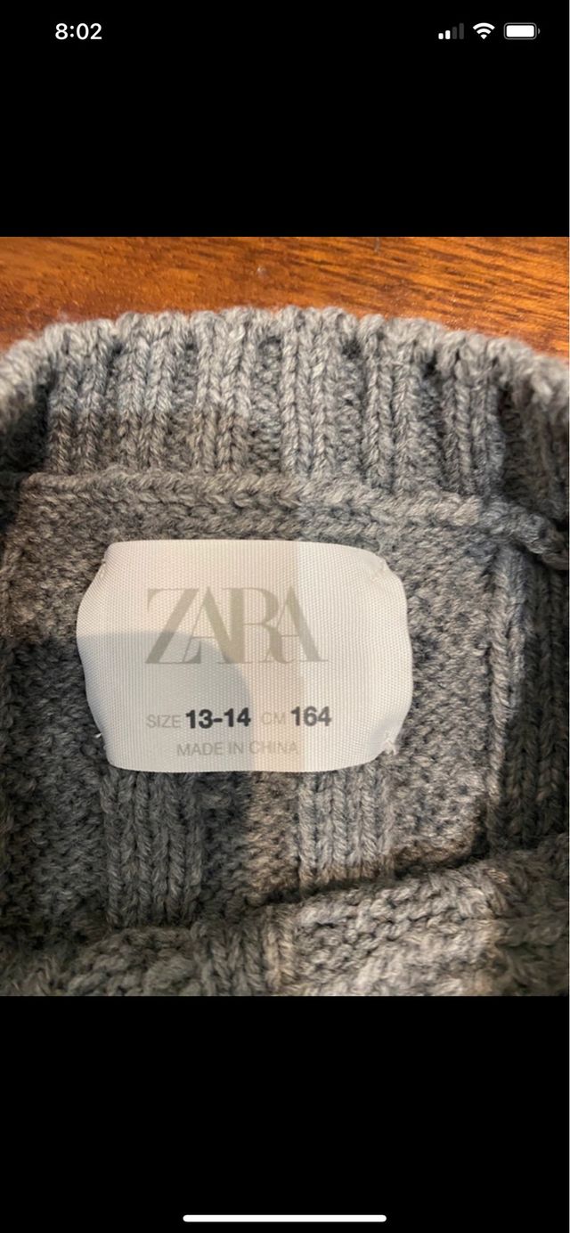 Jersey niña Zara