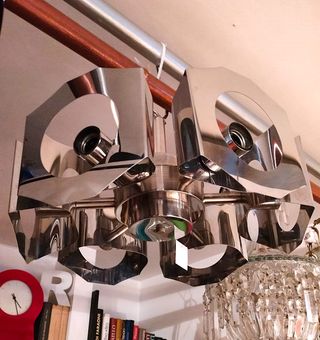 Lampadario Space Age 6 bracci