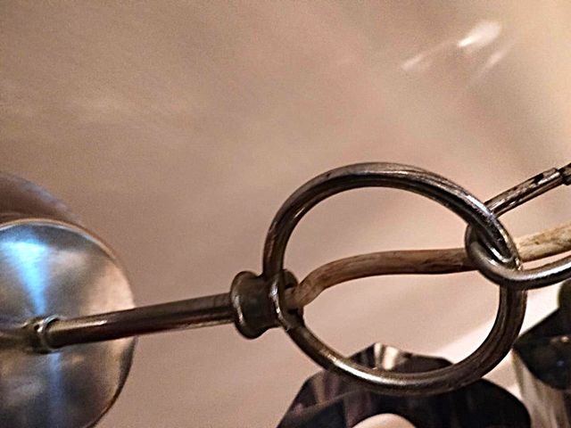 Lampadario Space Age 6 bracci