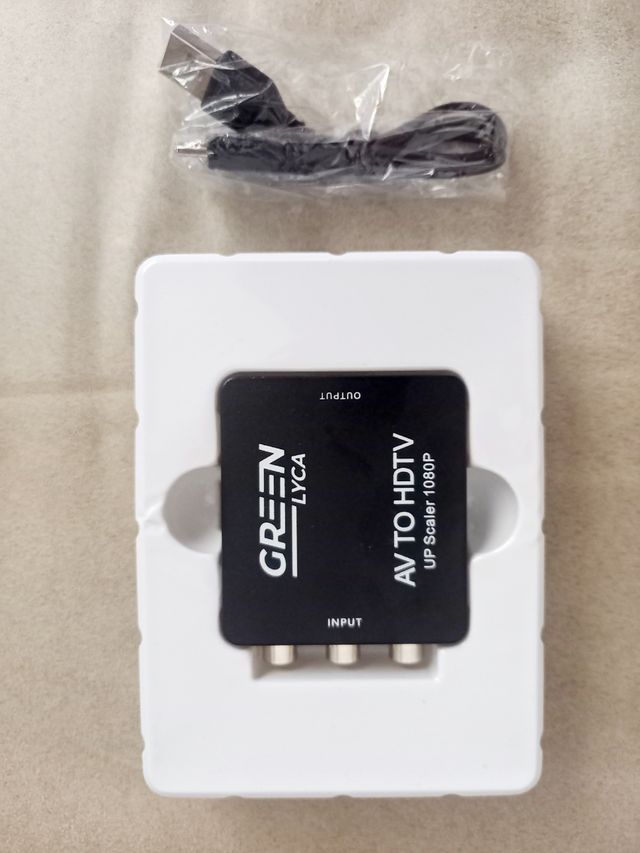 Convertidor AV a HDTV GL69404 Plug and Play