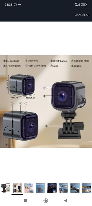 Cámara WiFi HOTI V7 HD 2.4G