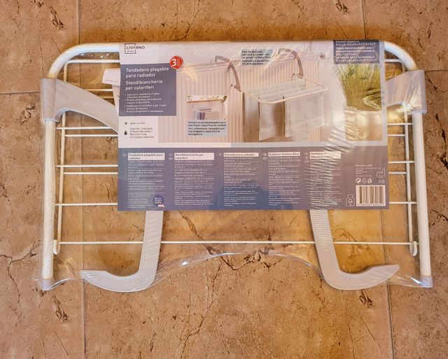 Tendedero Plegable Radiador Livarno