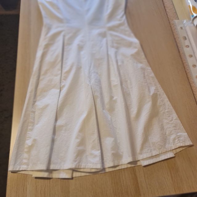 Vestido Hoss Intropia Talla 36 Blanco