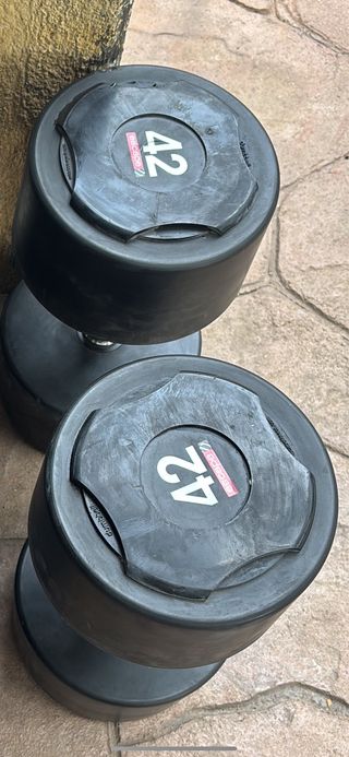 Mancuernas 2x42 kg
