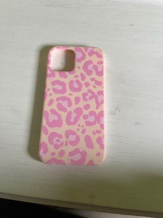 Funda iPhone 13 Leopardo Rosa