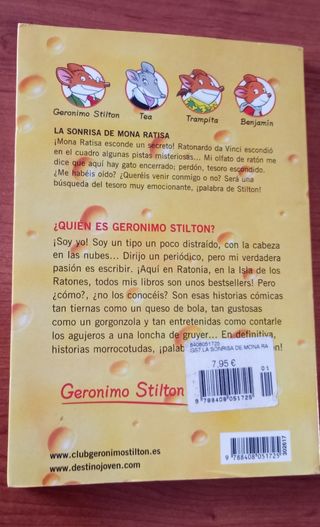 La sonrisa de Mona Ratisa: Geronimo Stilton 7