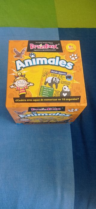 BrainBox Animales Juego de Mesa