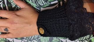 Polsini/copriscarpe gotici invernali