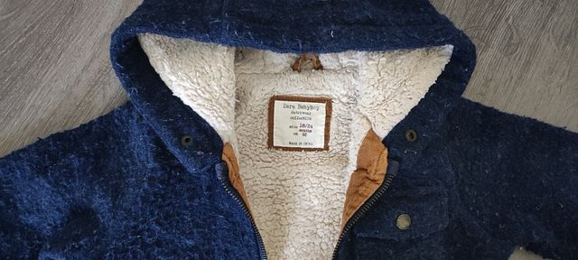Abrigo Zara Lana 18-24 meses