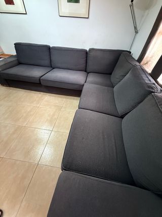 Divano KIVIK 4 posti IKEA grigio