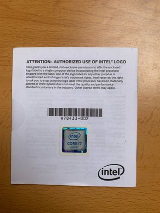 Ventilador Intel para Core i7