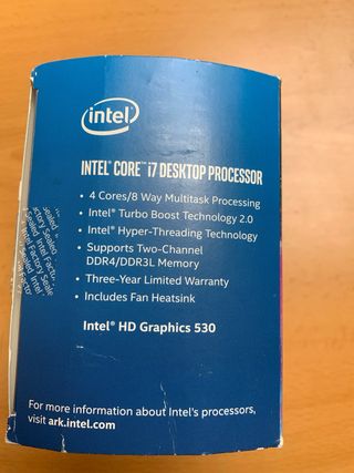 Ventilador Intel para Core i7