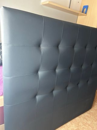 Cabecero de color gris oscuro/petroleo