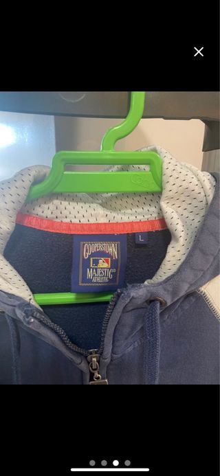 Sudadera con cremallera hombre Coopertown