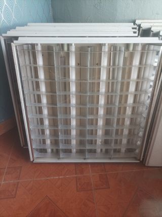 Panel fluorescente para techo