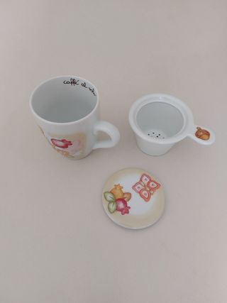 Tisaniera Thun Grace in porcellana decorata