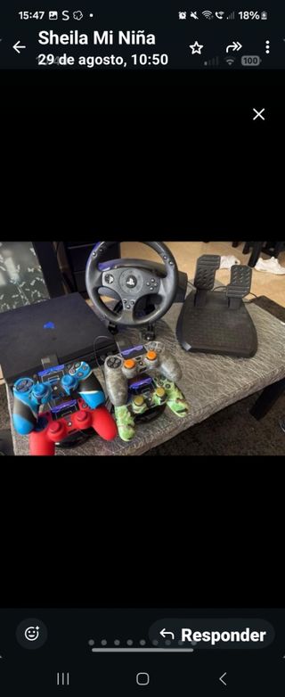 PS4 (PlayStation 4) Negra