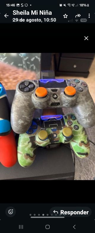 PS4 (PlayStation 4) Negra